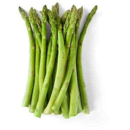 Organic farming asparagus