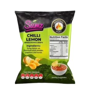 Sumz Chilli Lemon Potato Crisps