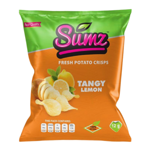 Sumz Tangy Lemon Potato Crisps