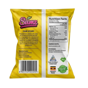 Sumz Waves Potato Crisps