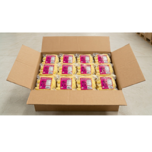 Frozen packaged sweet potatoes